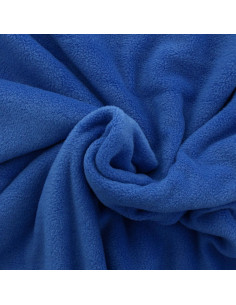 Fleece stof - Koningsblauw