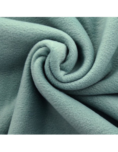 Fleece stof - Groengrijs