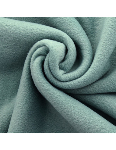 Fleece stof - Groengrijs