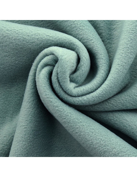 Fleece stof - Groengrijs