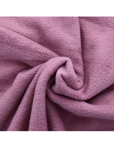Fleece stof - Oudroze