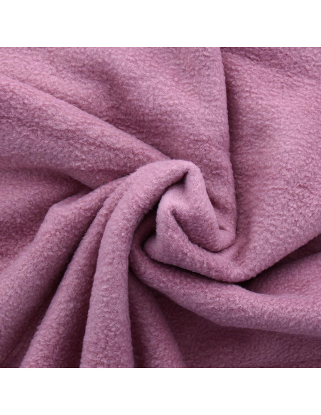 Fleece stof - Oudroze