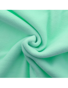Fleece stof - Zeegroen