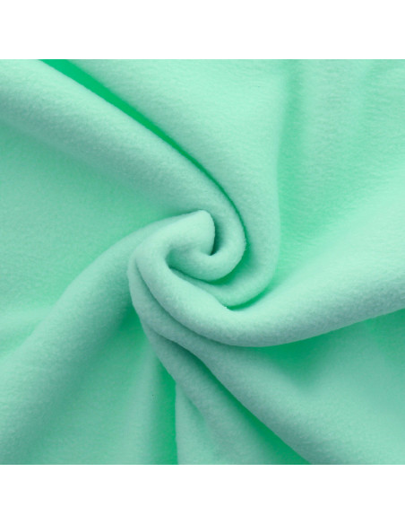 Fleece stof - Zeegroen