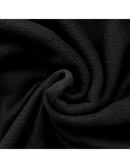 Fleece stof - Donker antraciet grijs