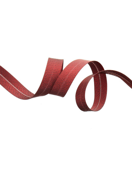 Lurex biais - Rood