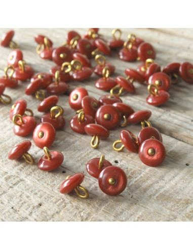 Perla Knop - Terracotta