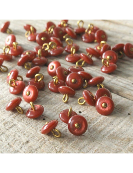 Perla Knop - Terracotta