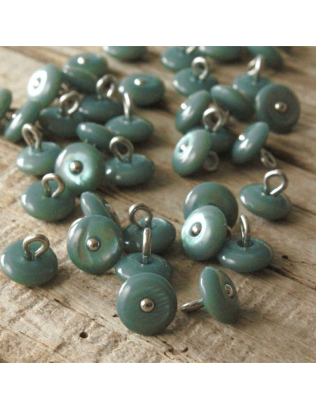 Perla Knop - Saliegroen