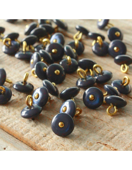 Perla Knoop - Mineraalblauw