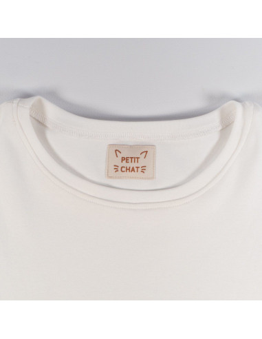 Set van 5 geweven labels - Kleine kat