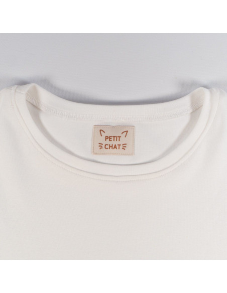 Set van 5 geweven labels - Kleine kat