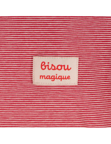 Set van 5 geweven labels - Magische Kus