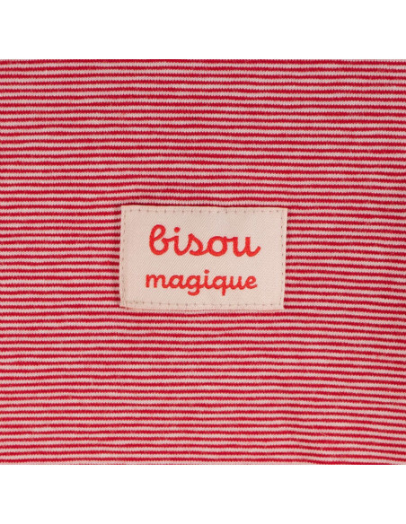 Set van 5 geweven labels - Magische Kus