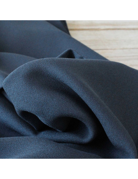 Viscose crêpe stof inkt - Églantine & Zoé