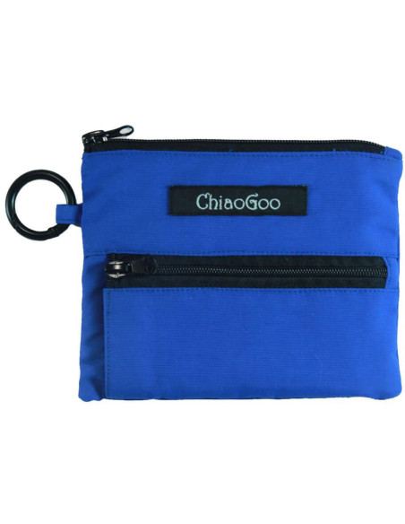 Blauw mini-etui voor Shorties Small ChiaoGoo naalden