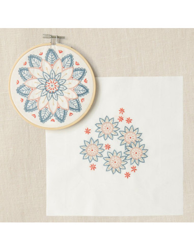Duo borduurset - Bloemen van de dageraad