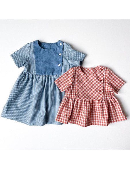 Patroon voor blouse of jurk Palerme - Ikatee