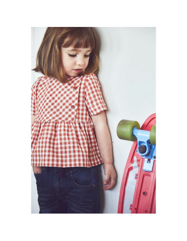 Patroon voor blouse of jurk Palerme - Ikatee