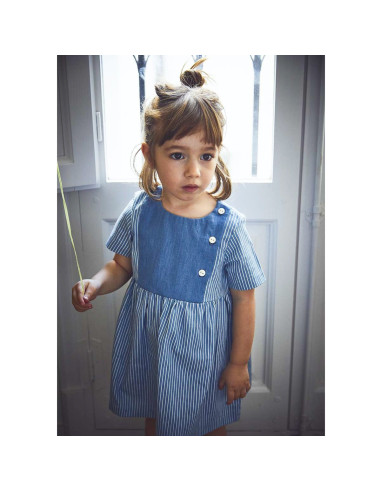 Patroon voor blouse of jurk Palerme - Ikatee