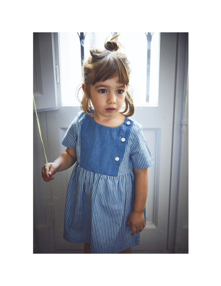 Patroon voor blouse of jurk Palerme - Ikatee