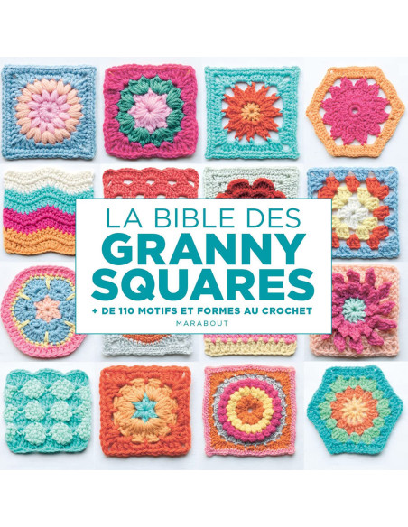 Boek de bijbel van Granny squares