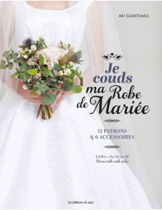 Boek Ik naai mijn trouwjurk - 12 patronen & 6 accessoires