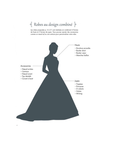 Boek Ik naai mijn trouwjurk - 12 patronen & 6 accessoires