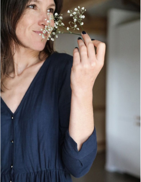 Anaé blouse of jurk patroon - Atelier Scämmit