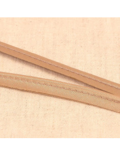 Satijnen paspel - Beige