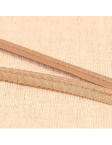 Satijnen paspel - Beige