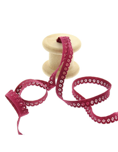 Elastische lingerie slip - Bordeaux