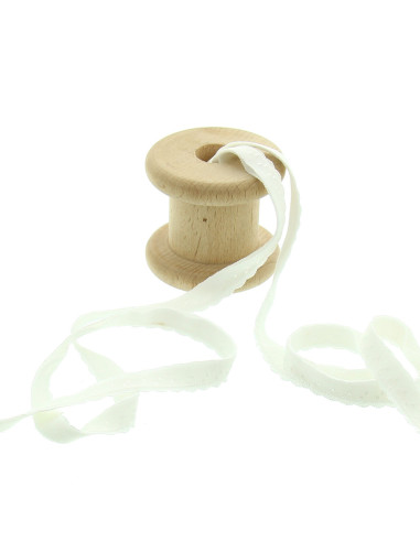 Elastische lingerie ruiter - Ecru