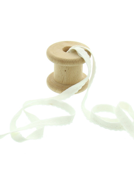 Elastische lingerie ruiter - Ecru