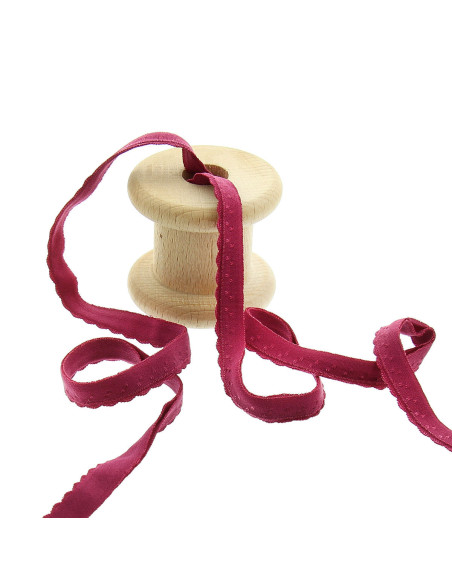 Elastische lingerie ruiter - Bordeaux