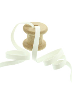 Elastische bh-band 10 mm - Ecru