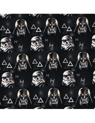 Jersey stof Star Wars - Stormtrooper en Darth Vader