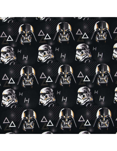 Jersey stof Star Wars - Stormtrooper en Darth Vader