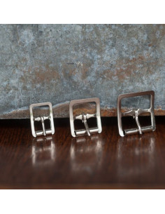 Zilverkleurige metalen riemgesp Merchant & Mills