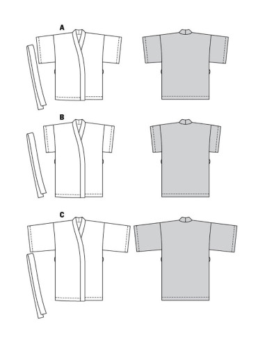 Mantelpatroon - Burda 5995