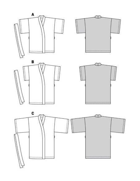 Mantelpatroon - Burda 5995