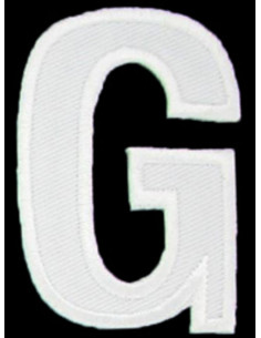 Strijkembleem letter G