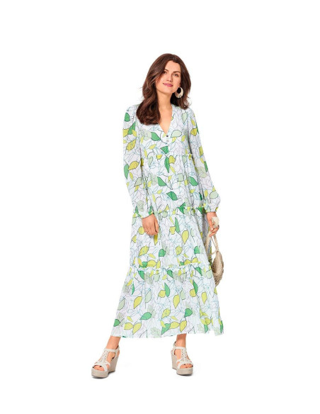 Jurk en blouse patroon - Burda 6023