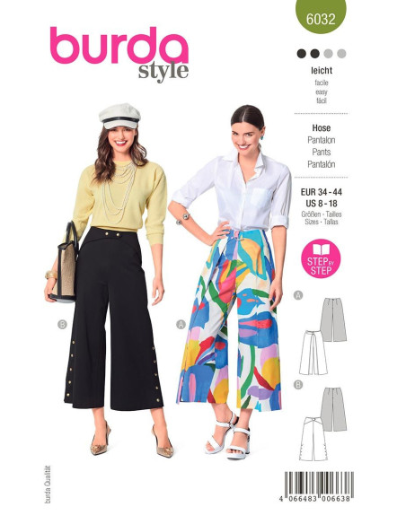 Broekpatroon - Burda 6032