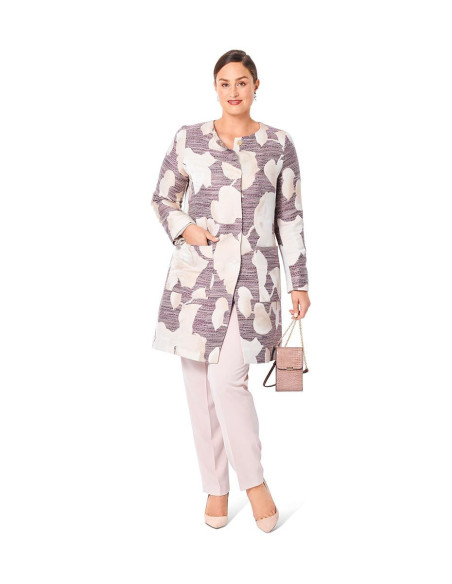 Jas- en mantelpatroon - Burda 6034