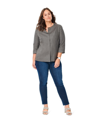 Jas- en mantelpatroon - Burda 6034