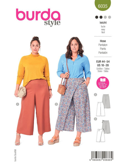 Broekpatroon - Burda 6035