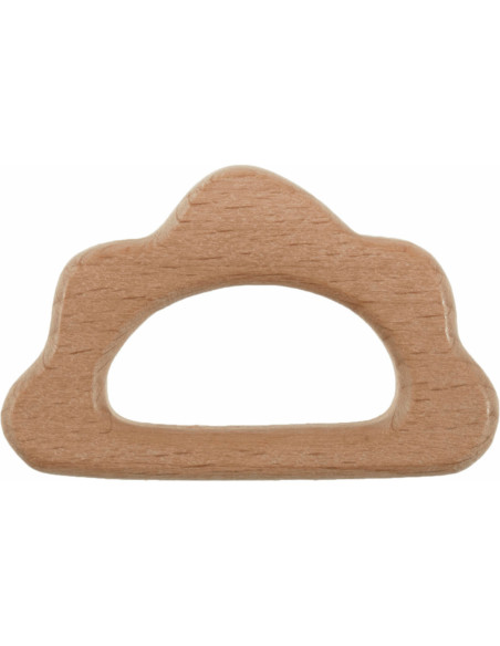 Houten bijtring - Wolk
