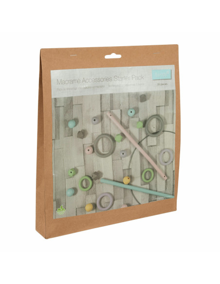 Startpakket accessoires voor macramé - Kleur