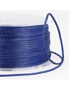Rattail koord - Marineblauw